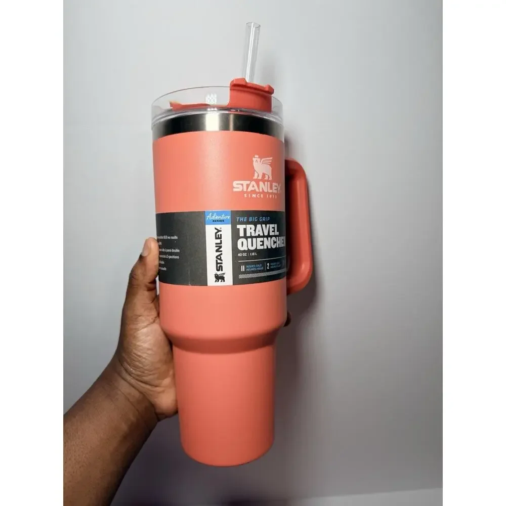 Stanley Limited Edition OG GRAPEFRUIT 40oz + 20oz Quencher Tumbler Set BNWT